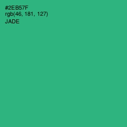 #2EB57F - Jade Color Image