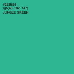 #2EB693 - Jungle Green Color Image