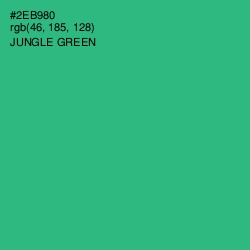 #2EB980 - Jungle Green Color Image