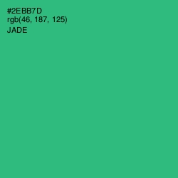 #2EBB7D - Jade Color Image