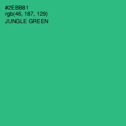 #2EBB81 - Jungle Green Color Image