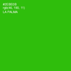 #2EBE0B - La Palma Color Image