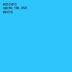 #2EC4FC - Turquoise Color Image