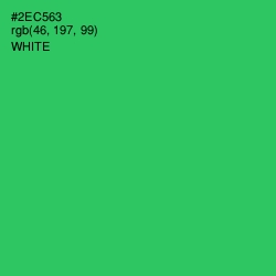 #2EC563 - Malachite Color Image