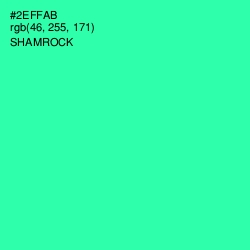 #2EFFAB - Shamrock Color Image