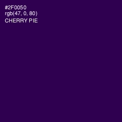 #2F0050 - Cherry Pie Color Image