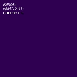 #2F0051 - Cherry Pie Color Image