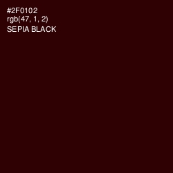 #2F0102 - Sepia Black Color Image