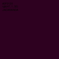 #2F0120 - Jacaranda Color Image