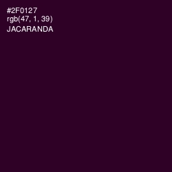 #2F0127 - Jacaranda Color Image