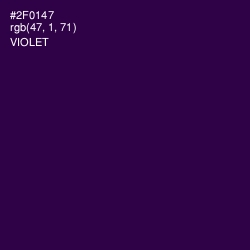 #2F0147 - Violet Color Image