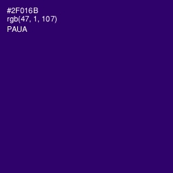 #2F016B - Paua Color Image