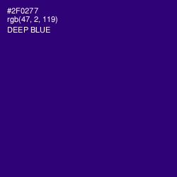#2F0277 - Deep Blue Color Image