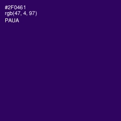 #2F0461 - Paua Color Image