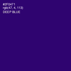 #2F0471 - Deep Blue Color Image