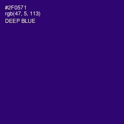 #2F0571 - Deep Blue Color Image