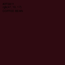 #2F0A11 - Coffee Bean Color Image