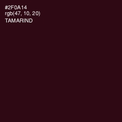 #2F0A14 - Tamarind Color Image