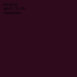 #2F0A1D - Tamarind Color Image