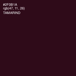 #2F0B1A - Tamarind Color Image