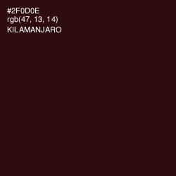 #2F0D0E - Kilamanjaro Color Image