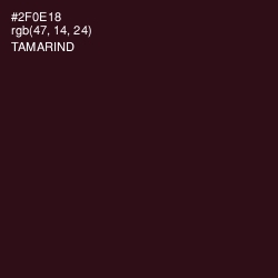#2F0E18 - Tamarind Color Image
