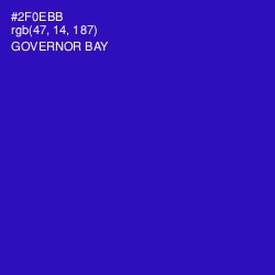 #2F0EBB - Governor Bay Color Image