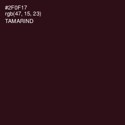 #2F0F17 - Tamarind Color Image