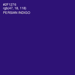 #2F1276 - Persian Indigo Color Image