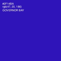 #2F14BA - Governor Bay Color Image