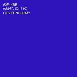 #2F14BE - Governor Bay Color Image