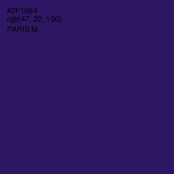 #2F1664 - Paris M Color Image