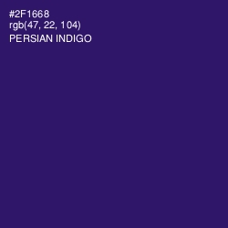 #2F1668 - Persian Indigo Color Image