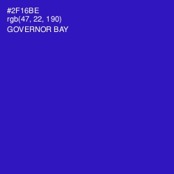 #2F16BE - Governor Bay Color Image