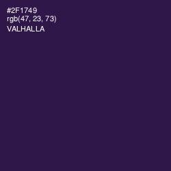 #2F1749 - Valhalla Color Image