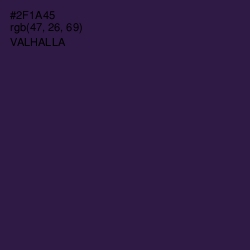 #2F1A45 - Valhalla Color Image