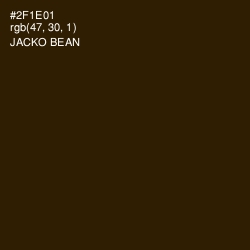 #2F1E01 - Jacko Bean Color Image