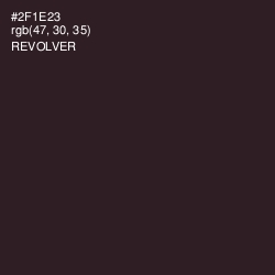 #2F1E23 - Revolver Color Image