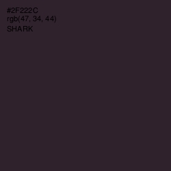 #2F222C - Shark Color Image