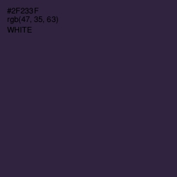 #2F233F - Ebony Clay Color Image
