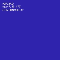 #2F23AD - Governor Bay Color Image