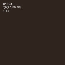 #2F241E - Zeus Color Image