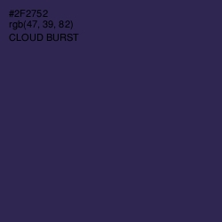 #2F2752 - Cloud Burst Color Image