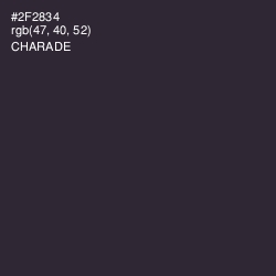 #2F2834 - Charade Color Image