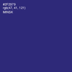 #2F2979 - Minsk Color Image