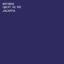 #2F2B60 - Jacarta Color Image