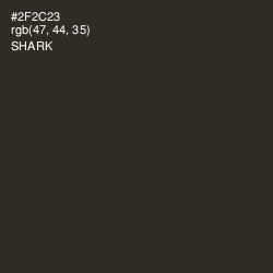 #2F2C23 - Shark Color Image