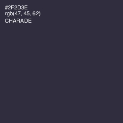 #2F2D3E - Charade Color Image