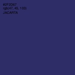 #2F2D67 - Jacarta Color Image