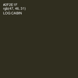#2F2E1F - Log Cabin Color Image